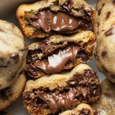 Galletas Rellenas de Nutella